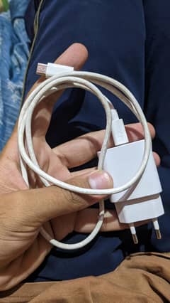 Exchange Samsung original charger 25 wattfast charging supported.