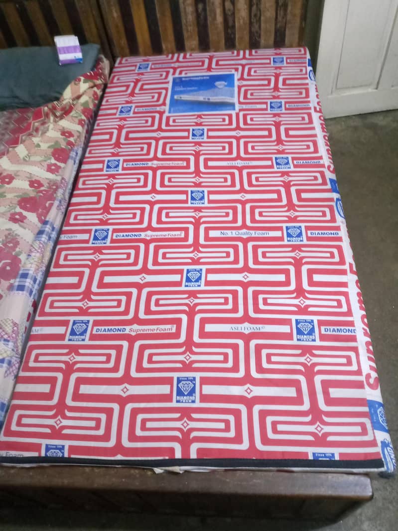 Daimond Supreme Foam Single Mattress. Size 6 by 3 by 4 0