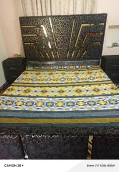 King Size Bed with dressing side table