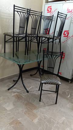Dining table with chairs