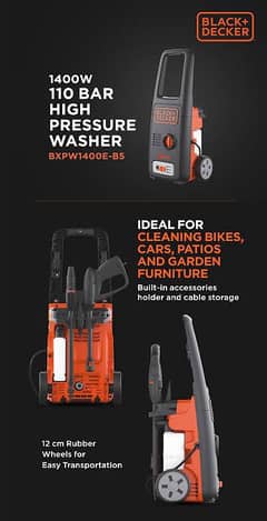 Pressure Washer Black and Decker Imported