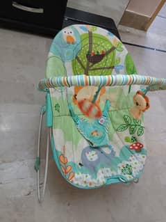 bouncer, car seat, baby cot