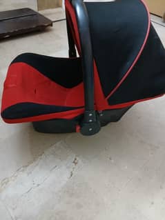 car seat, baby cot