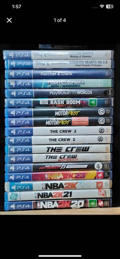 Ps4, ps5 and xbox games