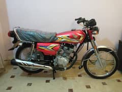 Honda Cg125 2025 Brand new zero meter conditinon just 150km used
