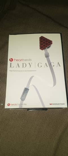 Oragnl Lady GAGA handfre