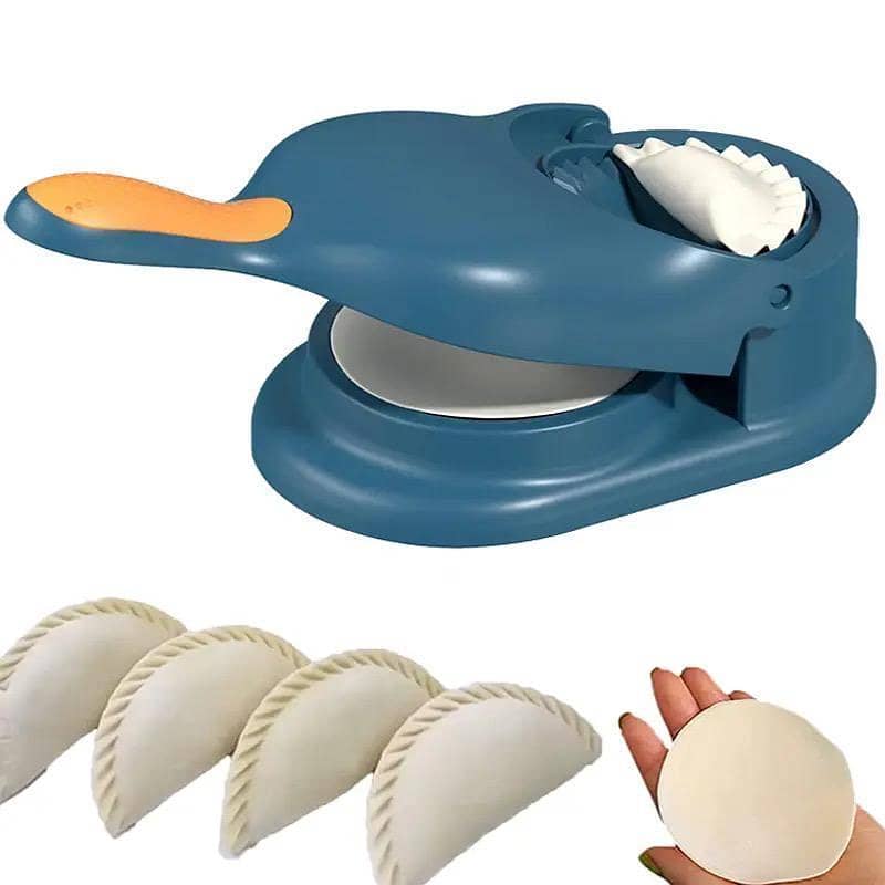 2 In 1 Dumpling Maker Dumpling Mold Dumpling Skin Wrapper Mould 0