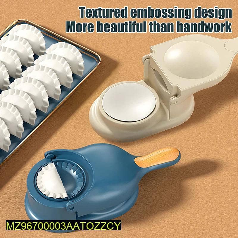 2 In 1 Dumpling Maker Dumpling Mold Dumpling Skin Wrapper Mould 1