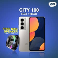 ITEL CITY 100 6+12Gb 128gb box pack one year warranty company