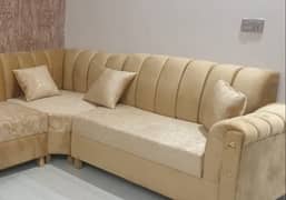 L shape 7 seater sofa