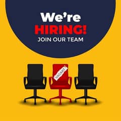 We are hiring male and female staff for office work