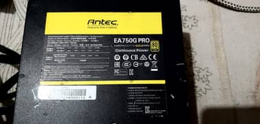 ANTEC EAG PRO 750 Watts 80+ GOLD Semi Modular Power Supplies