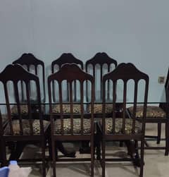 Dining Table & 8 Chair Set