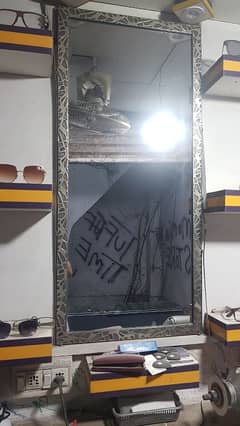looking mirror