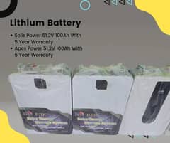 Lithium Battery 51.2V 100Ah