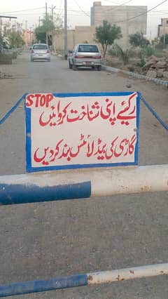 120 Sq Yard Near To Park in Block 1 PIR AHMED ZAMAN TOWN