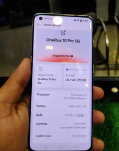 One Plus 10 Pro 5G Non Pta 10 by 10 original Condition