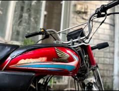 Euro 2 Honda CD 70-2015 model plz read full ad then chat