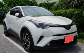 Toyota chr hybride available for rent on Murree ayubia nathia gali
