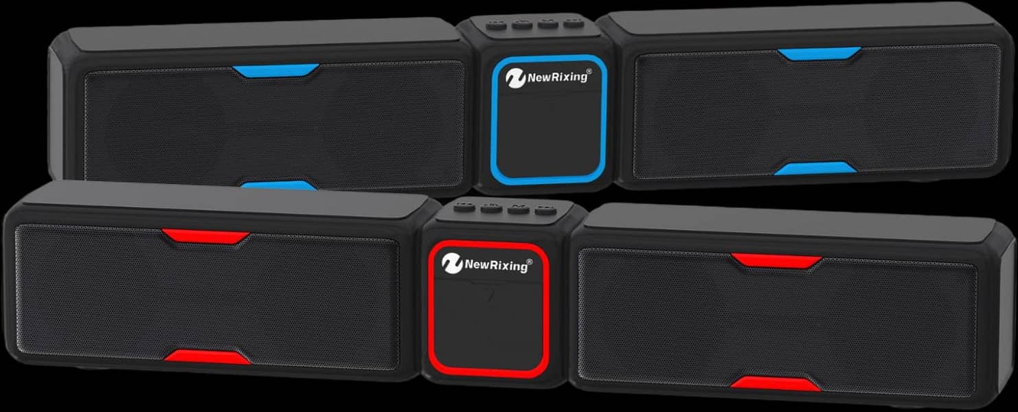 Audionic bluetooth speakers and portable sound bar NewRixing NR-7015 10