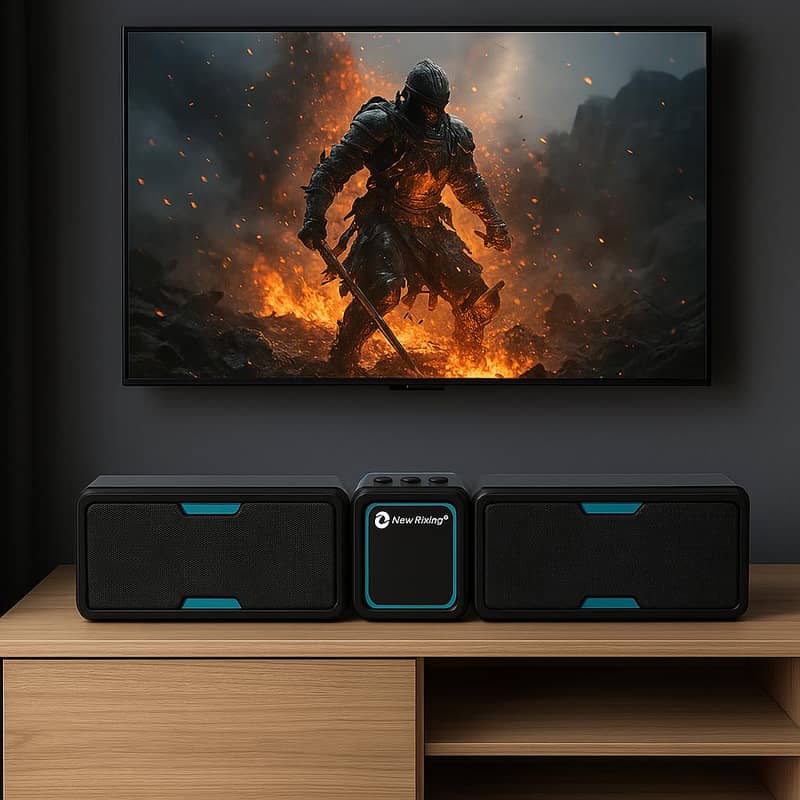 Audionic bluetooth speakers and portable sound bar NewRixing NR-7015 12