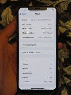 Apple iPhone XS Max 512gb Pta Approved