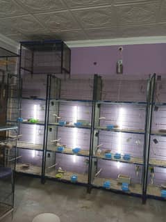 Breeding cages size 3 feet by 1.5 feet Folding cage half angle cage