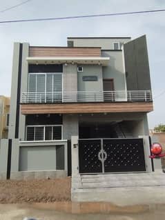 5 MARLA BRAND NEW CORNER FACING PARK HOUSE FOR SALE