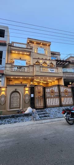 8 MARLA BRAND NEW SPANISH HOUSE FOR SALE IN MILITARY ACCOUNT