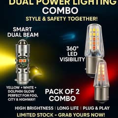 Durable 2 pcs police flasher light set