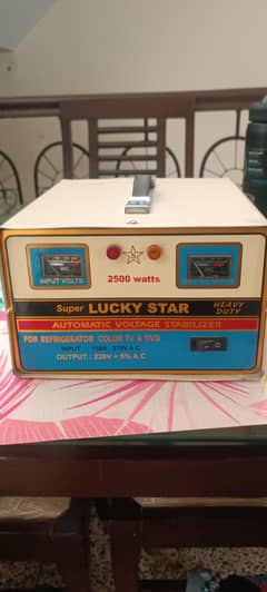 Heavy Duty Voltage Stabilizer (2500 Watts)