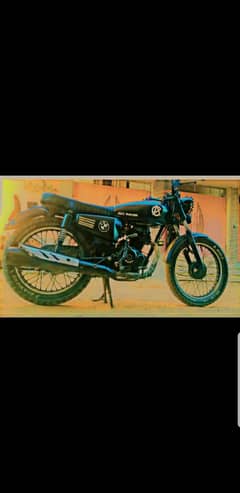 Hero 2012 5 gear self start fully modified in cafe racer