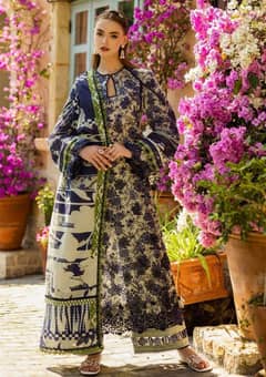 women Unstitched Trendy Dress