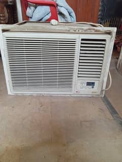 Window Ac LG 1 Ton Used & Fresh look - Properly working