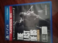 playstation4 THE LAST OF US  REMASTERED
