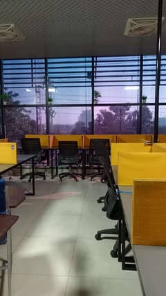 Furnished Office for Rent in Gulberg for (Call center + Software house + Marketing Office & Other Setup as You Want)