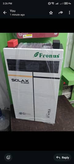 Fronus Solax lithium battery