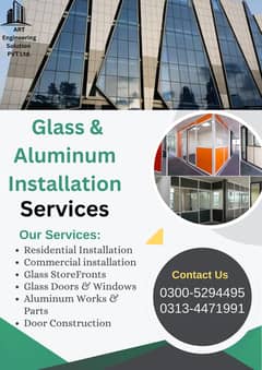 Aluminum Windows/Door/Aluminum Wall Cladding Installation/ACP Panel