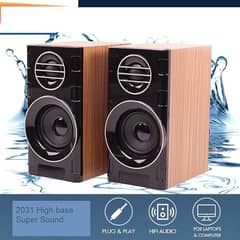 Important FT 2031 Bass Portable Usb Wirred SPEAKERS FREE HOME DELIVERY