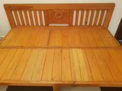 wooden sofa bed