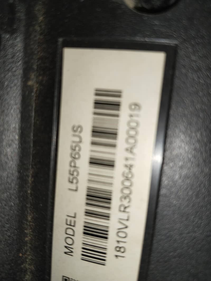 TCL L55P65US 1