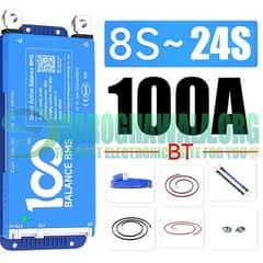 Daly 100 Balance 100A BMS 8S-24S 24V - 72V Smart Active Balance BMS