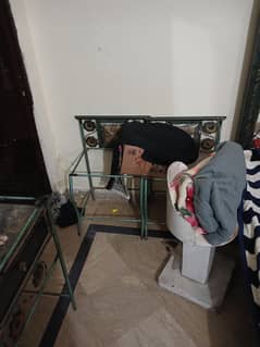 iron bed set