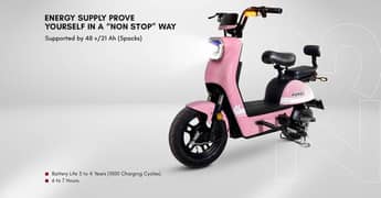Stylish Z3 Electric Scooter | 450W Motor | NFC + Remote Lock