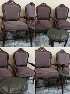 Coffee Table set two chairs