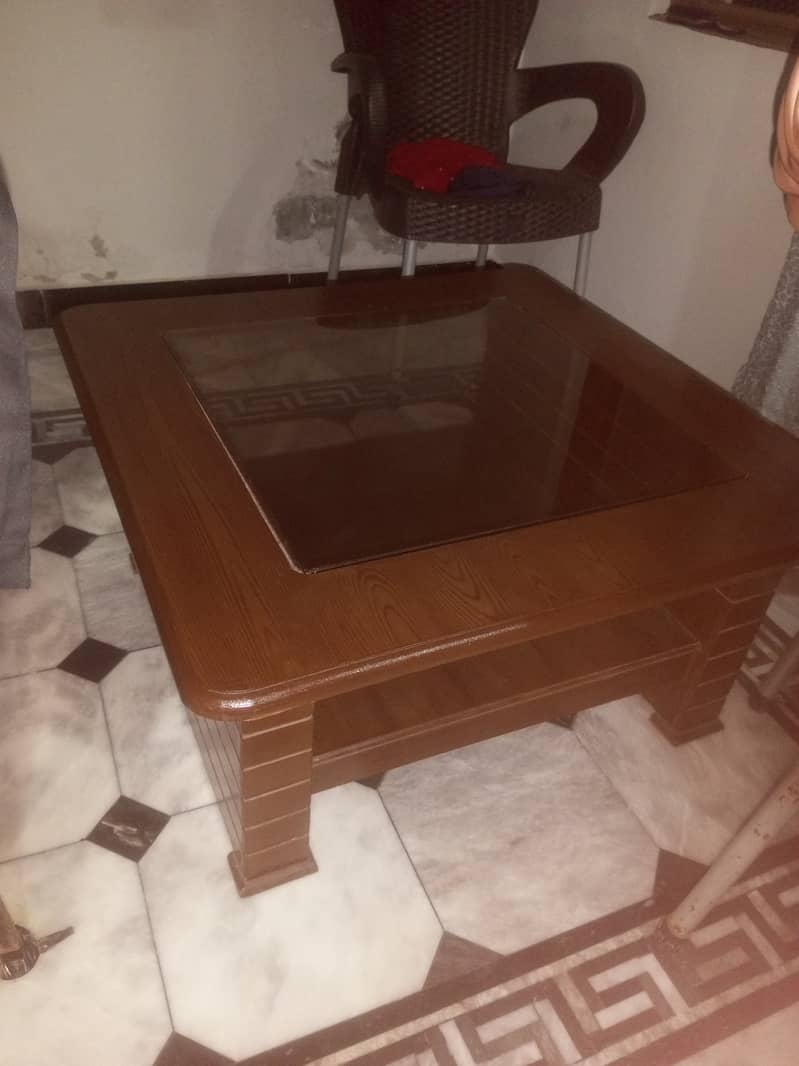 5 seater sofa set with three tables 1