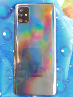 samsung A51 6 128 10 by 10 condition with box  no open no repair