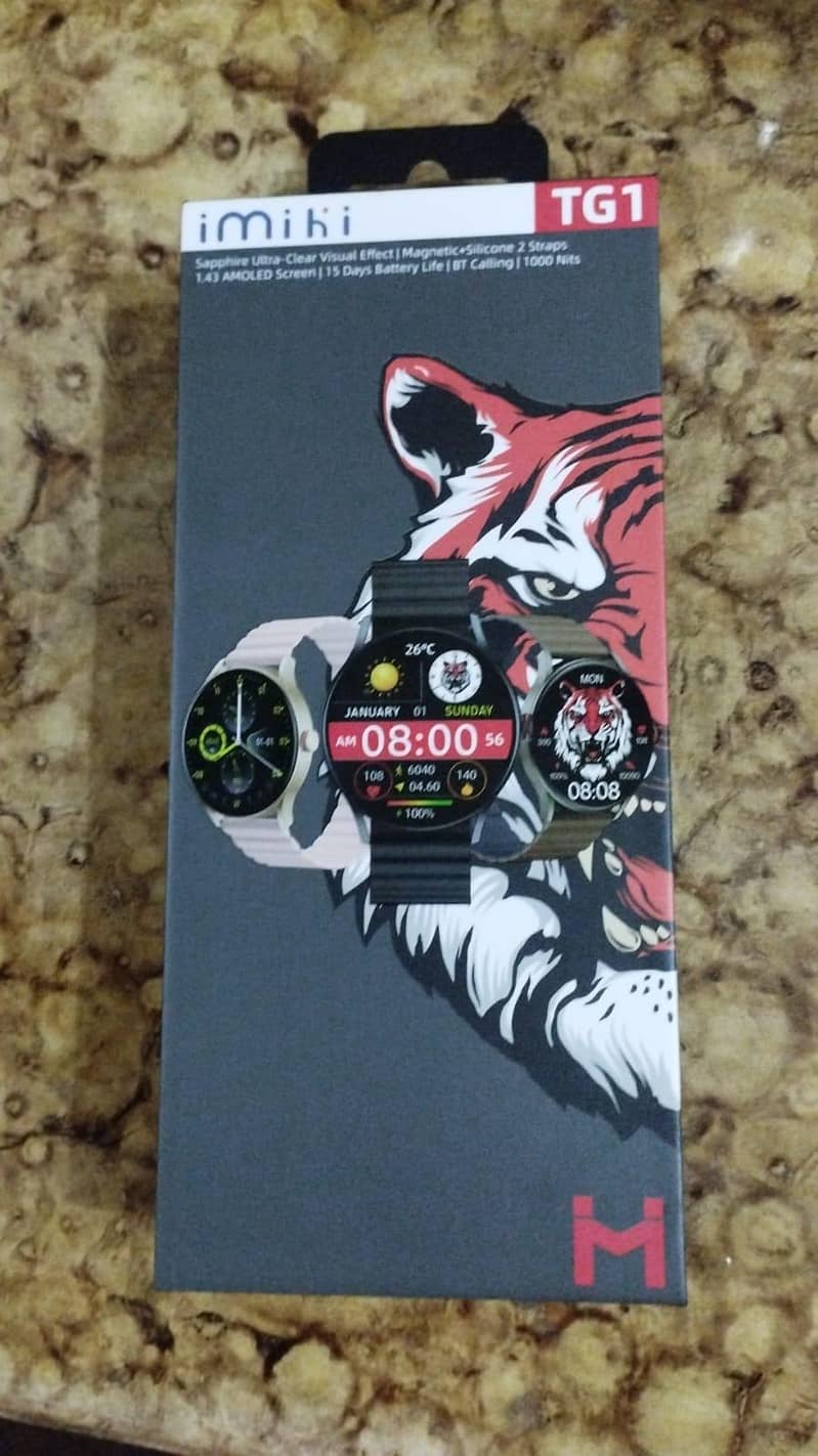 Imiki TG1 Smartwatch-Amoled display | Bluetooth Calling 2