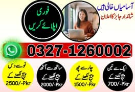 Typing job / Data Entry Job / Assignment Job / Online Job / Part Time
