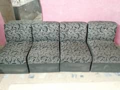 6 seater sofa with side table for sale urgent.